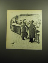 1960 Cartoon by Syd Hoff - On the other hand, if they do find a cure - £11.98 GBP
