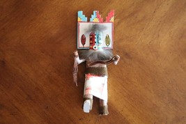 READ* Vintage Native American Kachina Doll Corn Dancer Butterfly ~7.75 D... - $177.74 MXN
