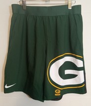 Green Bay Packers Nike Standard Fit Shorts Men&#39;s Medium - $23.38