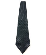 Ziggurat By Mulberry Black/Gray Geometric Tie 100% Silk - €3,82 EUR