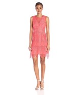 NWT SHOSHANNA lace dress 2 salmon orange $395 crochet zig-zag hemline dr... - €145,82 EUR NWT SHOSHANNA lace dress 2 salmon orange $395 crochet zig-zag hemline dr... - €145,82 EUR