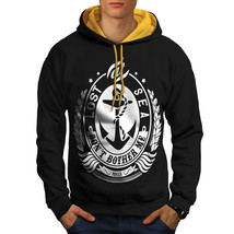 Wellcoda Don&#39;t Bother Me Slogan Mens Contrast Hoodie, Bother Casual Jumper - £31.46 GBP