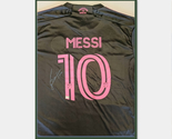 Lionel Messi Hand Signed Framed Inter Miami Black Jersey With COA - $490.00