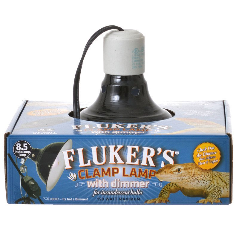 Primary image for Flukers Clamp Lamp with Dimmer 150 watt Flukers Clamp Lamp with Dimmer