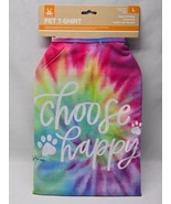 BEST FRIENDS Tie Dyed CHOOSE HAPPY Pet T-Shirts For Dogs And Cats - XS, ... - $155.41 MXN+