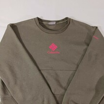 Columbia Sweatshirt Women’s M Brown Trek Crop Cut Sew Crewneck Pullover AL8828 image 12