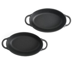 Two (2) Pioneer Woman ~ Pre-Seasoned ~ Cast Iron ~ 4&quot; x 6.25&quot; Au Gratin ... - $921.75 MXN