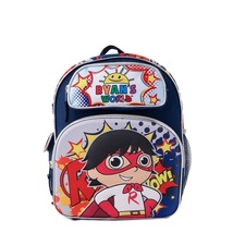 Ryan&#39;s World Red Titan Hero Backpack 16&quot; Blue Multicolor Graphics - £22.05 GBP