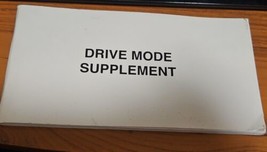 2015 Dodge Charger Drive Mode Supplement  Book - £3.88 GBP