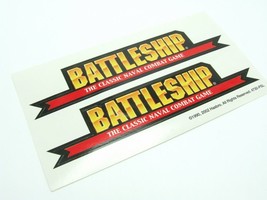 2002 Battleship Replacement Stickers No. 4730 - $2.96