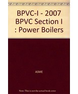 BPVC-I - 2007 BPVC Section I : Power Boilers [Paperback] Asme - €386,98 EUR