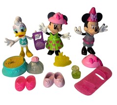 Disney Mattel Minnie Mouse &amp; Daisy Bow-tique Snap N Pose set #4 - £14.79 GBP