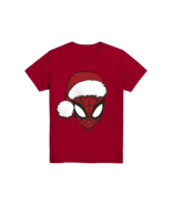 Marvel Boys &#39;Spidey Claus&#39; Crew Neck Short Sleeve T-Shirt, Red Size XS(4-5) - $289.13 MXN
