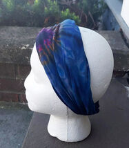 H9   Mudmee Tie Dye  Headband    Hair Accessories   Doo Rag   Unisex - $182.59 MXN