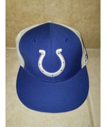 Indianapolis Colts Reebok Fitted Wool Hat Size 7 1/4  - £11.00 GBP