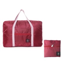Large Capacity Travel Bags Foldable Bag Nylon Tote Luggage Women Men Wat... - £94.65 GBP