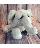 Dakin Lou Rankin Elephant Plush 8&quot;  Bean Bag Belly HOOVER Little Friends... - £8.20 GBP