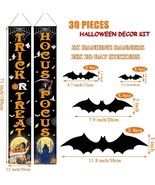 Halloween Decorations Outdoor Decor Trick or Treat &amp; Hocus Pocus Banners... - £9.15 GBP