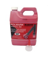 MARSH 20909 Rolmark Stencil Ink 1 qt Can Red - $61.95