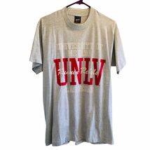 UNLV Runnin Rebels Tee Single Stitch 80s Vegas USA Large Best Tag Puffy ... - $55.58
