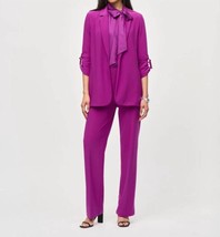 Joseph Ribkoff purple pants in Empress - size 8 - £80.80 GBP