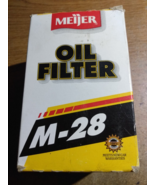 New M28 MEIJER Oil Filter - $6.84 CAD