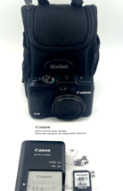 Canon PowerShot G16 12.1MP Digital Camera 5x Zoom Battery Charger Bundle TESTED - £258.59 GBP