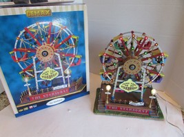 Lemax Village the Starburst Revolving Ferris Wheel Animated Music Boxed - $122.55