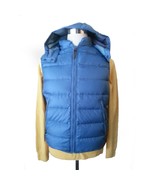 Burberry Brit Men Size L (21x25&quot;) Vest Jacket Goose Down Detachable Hood... - £434.86 GBP