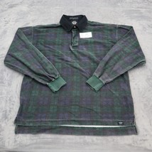 Dockers Shirt Men M Green Collared Levis Classic Long Sleeve Checkered - £20.32 GBP
