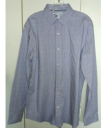 OLD NAVY THE SIGNATURE SHIRT SLIM FIT MENS LS  MUTED PURPLE PLAID SHIRT-... - $13.99