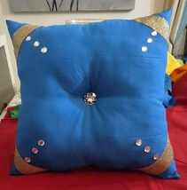 Handmade 16X16  Decorative Throw Pillow  - $23.00