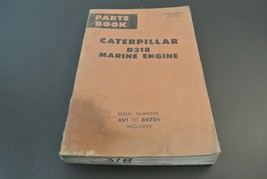 Caterpillar D318 Marine Engine Feb 1968 6V1 Form UE032728 Parts Manual Catalog  - £23.10 GBP