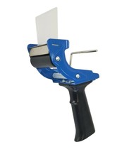 DELUXE TAPE DISPENSER GUN 3&quot; Mousetrap Style Cutter Professional Grade P... - £9.65 GBP