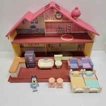 Bluey Family Home House Pack and Go Playset Dollhouse With Furniture! - £29.52 GBP