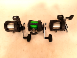 Estate Lot 3 Okuma Trolling Reels, 1 Classic Pro, 2 Magda 30D w/ Line Counters - $88.48