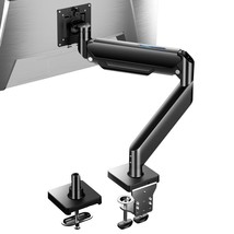 Heavy Duty Single Monitor Arm Stand Fits 10-43&quot; Computer Screen, Adjusta... - £117.15 GBP