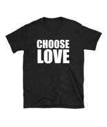 Choose LOVE Retro 80s Party Dress Unisex Costume Ladies Mens Unisex T-Sh... - $18.99