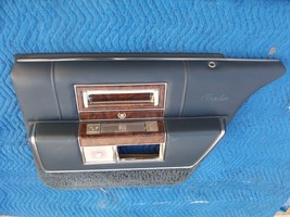 1990 CADILLAC BROUGHAM RIGHT REAR BLUE DOOR PANEL OEM USED FLEETWOOD  19... - $4,343.80 MXN