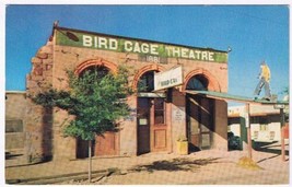 Arizona Postcard Tombstone Bird Cage Theatre  - $2.07