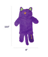 Purr Pillow Kitty Plush Cat Toy Petstages Purple Soft Cloth Cat Purr Sounds - £15.83 GBP