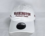New! Washington Football Team New Era Linear 9TWENTY Adjustable Hat - White - £17.22 GBP