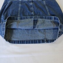 Venezia Jeans Women’s Blue Denim Mini Skirt Measured Waist 36" image 11