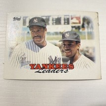 1988 Topps Baseball Card Yankees Leaders #459 - £0.85 GBP