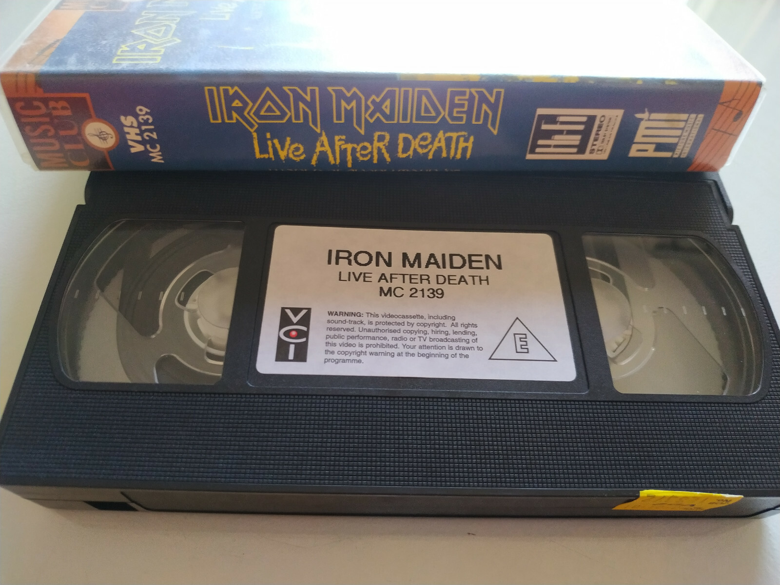 IRON MAIDEN Live after Death 1994 Emi 90 Min - VHS Tape T3 Item image 6