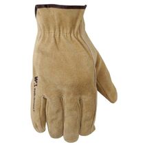 Wells Lamont Split Cowhide Leather Driver Tan Gloves Medium - $16.95