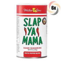 6x Shakers Walker &amp; Sons Slap Ya Mama White Pepper Blend Cajun Seasoning... - £37.48 GBP