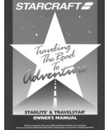 2002 Starlite /Travelstar Camping Popup Trailer Owners Manual - $21.24