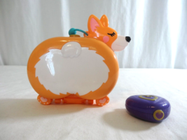 Polly Pocket Corgi Cuddles Compact Playset Dolls Mattel 2020 n Tiny Purple Heart - $14.85