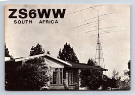 1957 QSL Kroonstad South Africa ZS4MG - $8.91